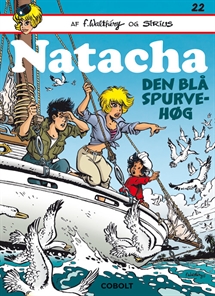 Natacha 22: Den Blå Spurvehøg forside